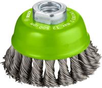 Bosch Accessoires Komstaalborstel, roestvrij 75 mm, 0,5 mm, 12500 U/ min, 14 1st - 2608622060