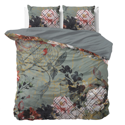 Dekbedovertrek Triangle Nature Eenpersoons (140x200 Cm) Groen Microvezel Bloemen Sleeptime Essentials - Overtrek - 140x200 Cm (Eenpersoons) - - Dekbed-Discounter.nl Dekbedovertrek Triangle Nature Eenpersoons (140x200 Cm) Groen Microvezel Bloemen Sleeptime Essentials - Overtrek - 140x200 Cm (Eenpersoons) - - Dekbed-Discounter.nl