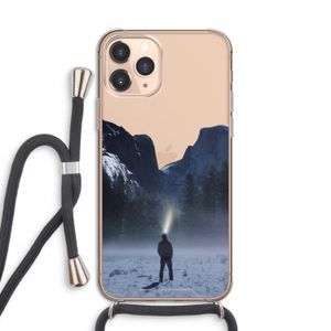 Wanderlust: iPhone 11 Pro Transparant Hoesje met koord