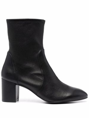 Stuart Weitzman bottines Yuliana 60 mm en cuir - Noir