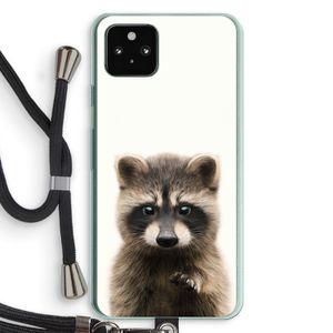Rocco: Pixel 5a 5G Transparant Hoesje met koord
