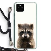 Rocco: Pixel 5a 5G Transparant Hoesje met koord