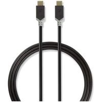 USB 3.1-kabel (Gen2) | Type-C male - Type-C male | 1,0 m | Antraciet [CCBW64750AT10]