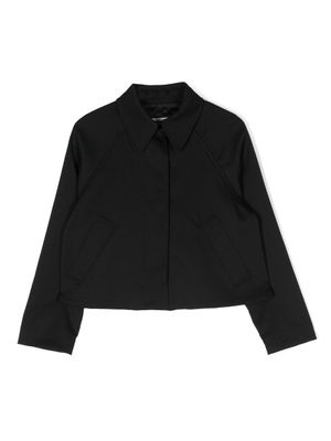 MM6 Maison Margiela Kids veste à boutonnière - Noir
