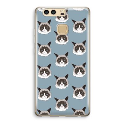 It's a Purrr Case: Huawei P9 Transparant Hoesje