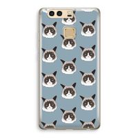 It's a Purrr Case: Huawei P9 Transparant Hoesje It's a Purrr Case: Huawei P9 Transparant Hoesje