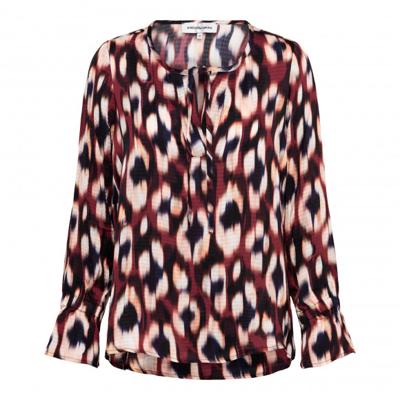 &Co - Rood | Dames | Blouse | Rood | XXL | regular | Kamst mode