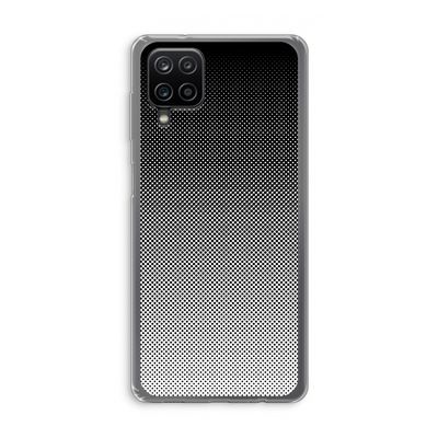Musketon Halftone: Samsung Galaxy A12 Transparant Hoesje