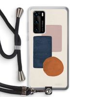 Geo #3: Huawei P40 Transparant Hoesje met koord