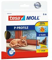 tesa P-PROFILE 05390-00101-00 Afdichtingstape tesamoll Bruin (l x b) 6 m x 9 mm 1 stuk(s)