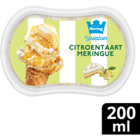 Hertog IJssalon Mini IJs Citroentaart Meringue 200 ml bij Jumbo