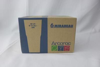 Arcoroc glas 16cl set/6 Mirabeau