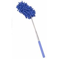 Telescopische plumeau blauw paars 26-74 cm   - - thumbnail