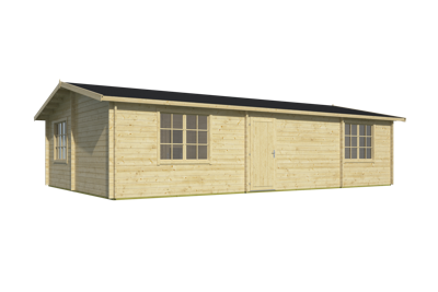 Blokhut - Tuinhuis Navarra | 44 mm | onbehandeld