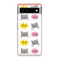 Meow: Google Pixel 6 Transparant Hoesje
