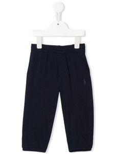 POLO RALPH LAUREN KIDS pantalon de jogging à logo brodé - Bleu