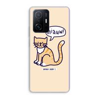 Miauw: Xiaomi 11T Transparant Hoesje