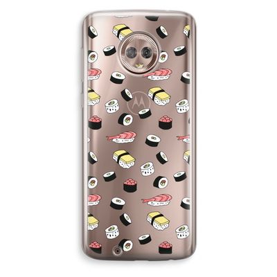 Sushi time: Motorola Moto G6 Transparant Hoesje