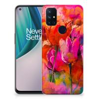 Smartphone hoesje OnePlus Nord N10 5G Tulips