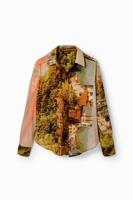 Blouse met landschap M. Christian Lacroix - MATERIAL FINISHES - L