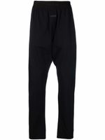 Fear Of God pantalon en coton à taille à logo - Noir