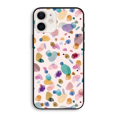 Terrazzo Memphis Pink: iPhone 12 Biologisch afbreekbaar hoesje