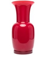 Venini vase Opalino en verre - Rouge