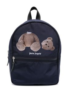 Palm Angels Kids petit sac à dos Broken Bear - Bleu