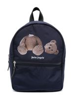 Palm Angels Kids petit sac à dos Broken Bear - Bleu