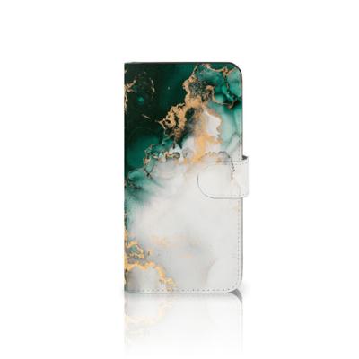 Bookcase voor Google Pixel 8A Marmer Groen