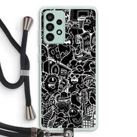 Vexx Black City : Samsung Galaxy A52s 5G Transparant Hoesje met koord