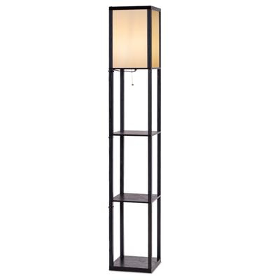 3-Laags Vloerlamp Plank Moderne Vloerlamp Vloerlamp Hout