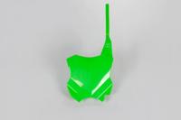 UFO PLAST startnummerbord start number plate ufo kawasaki green