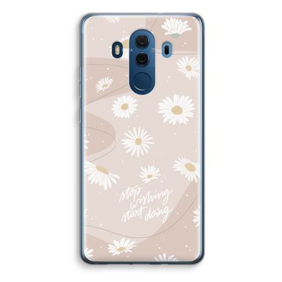 Daydreaming becomes reality: Huawei Mate 10 Pro Transparant Hoesje