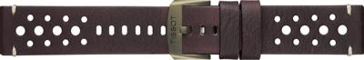 Horlogeband Tissot T1166173605702A / T600048064 Leder Bruin 22mm