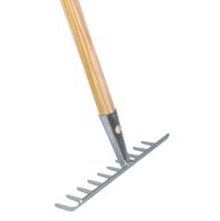 Tuinhark 10-tands 160cm steel - Talentools