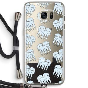 Octopussen: Samsung Galaxy S7 Edge Transparant Hoesje met koord