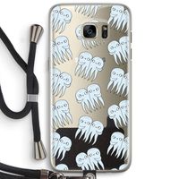 Octopussen: Samsung Galaxy S7 Edge Transparant Hoesje met koord