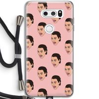Ugly Cry Call: LG V30 Transparant Hoesje met koord