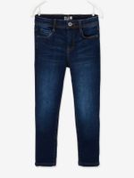 Slim fit jongensjeans Morphologik "waterless" heupomtrek LARGE ruw denim