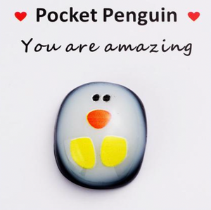 Kleine Pocket Pinguïn Wenskaart - You Are Amazing - Spiritueel - Spiritueelboek.nl