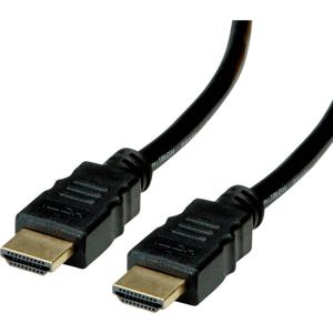 roline recycled material 11455905 HDMI-kabel HDMI Aansluitkabel HDMI-A-stekker 5 m Zwart