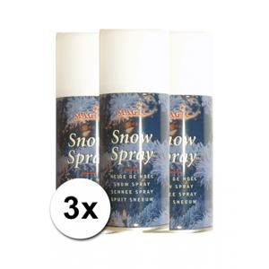 Busje Spuitsneeuw - sneeuwspray - 3 stuks - 150 ml