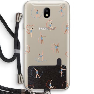 Dancing #3: Samsung Galaxy J7 (2017) Transparant Hoesje met koord