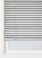 HEMA Jaloezie aluminium zijdeglans lichtgrijs (lichtgrijs)