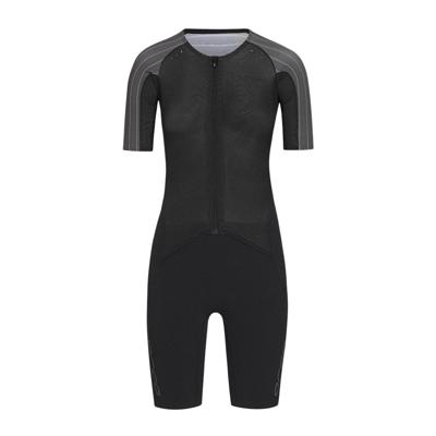 Orca Apex Dream Kona V2 trisuit korte mouw dames zwart/zilver