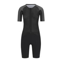 Orca Apex Dream Kona V2 trisuit korte mouw dames zwart/zilver