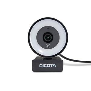 DICOTA D32066 webcam 5 MP 2592 x 1944 Pixels USB 2.0 Zwart