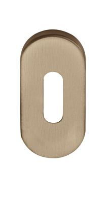 Formani Basics LBN32 sleutelplaatje ovaal - PVD licht brons
