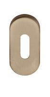 Formani Basics LBN32 sleutelplaatje ovaal - PVD licht brons